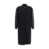 PINKO Black Wool Coat
